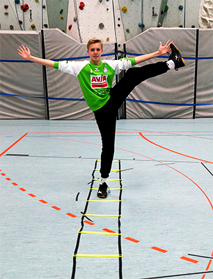 Handball Torhüter Koordination