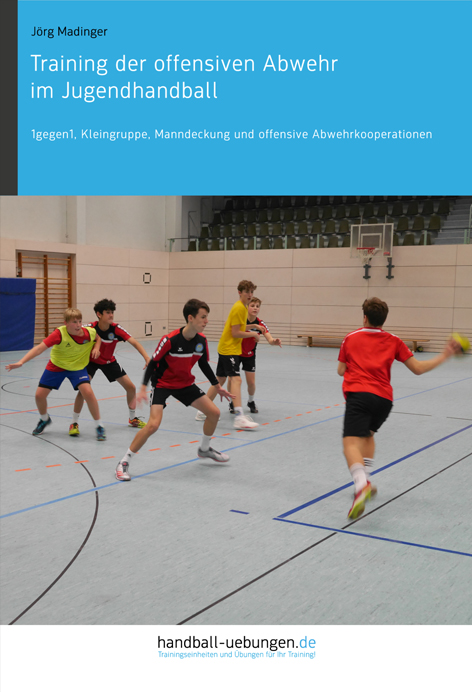 Training der offensiven Abwehr im Jugendhandball Handball Abwehr trainieren