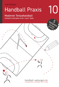Handball Praxis 10 – Moderner Tempohandball: Schnelles Umschalten in die 1. und 2. Welle